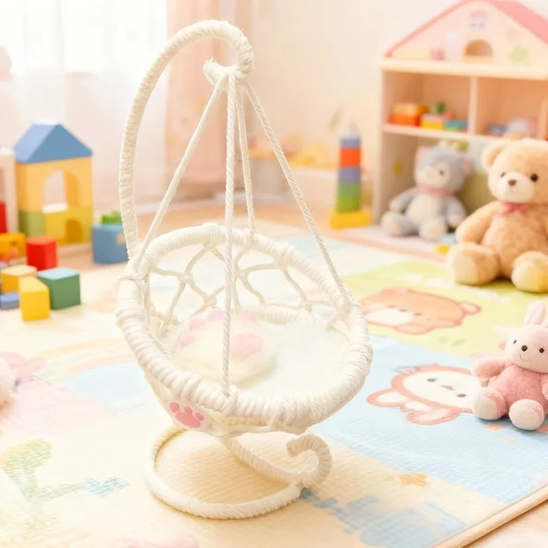 Hamster Swing Hammock – Soft Hanging Cage Accessory for Gerbils Pet Cage Accessory SPOT