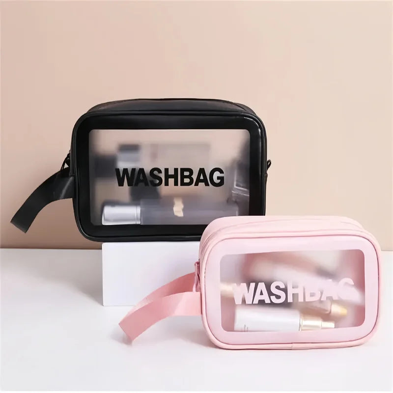 Transparent Waterproof Travel Makeup Bag – Large Capacity Travel Makeup Bag SPOT