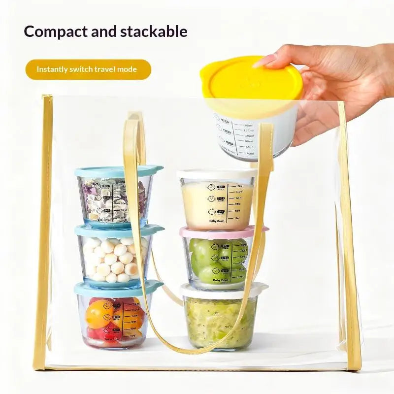 Airtight Glass Food Storage Jar – BPA-Free, Microwave Safe Glass Storage Jar SPOT
