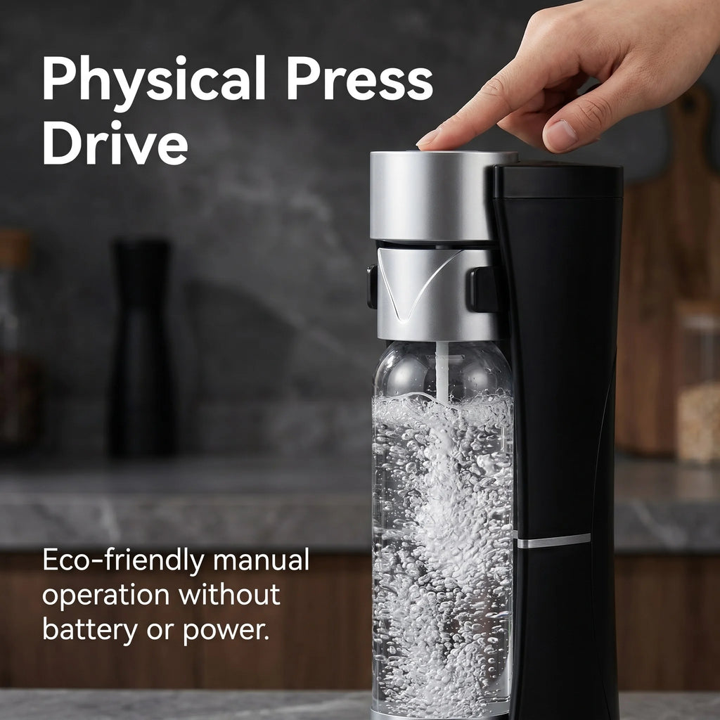Portable Gas-Powered Soda Maker & Water Dispenser 750ml Soda Maker SPOT