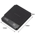 Digital Coffee Scale with Timer & LED Display – 3kg/0.1g USB Digital Coffee Scale SPOT Black With Pad 3Kg 0.1g