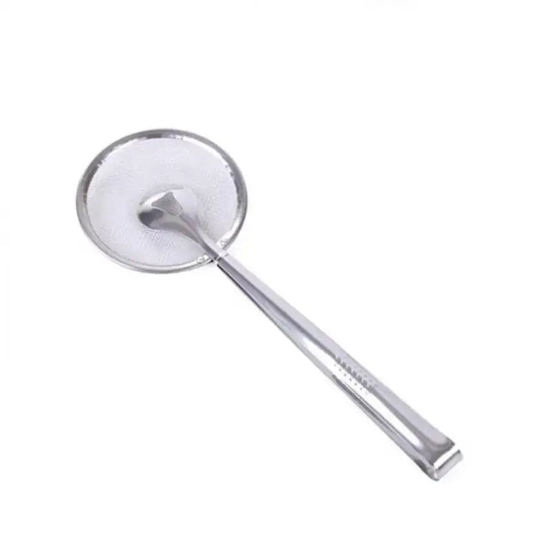 2-in-1 Stainless Steel Frying Tongs with Mesh Strainer Frying Tong Strainer SPOT