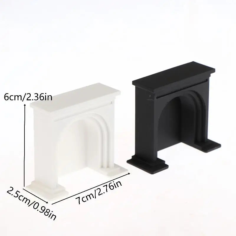 1/12 Scale Dollhouse Mini Fireplace – Christmas Decor Accessory Dollhouse Accessory SPOT
