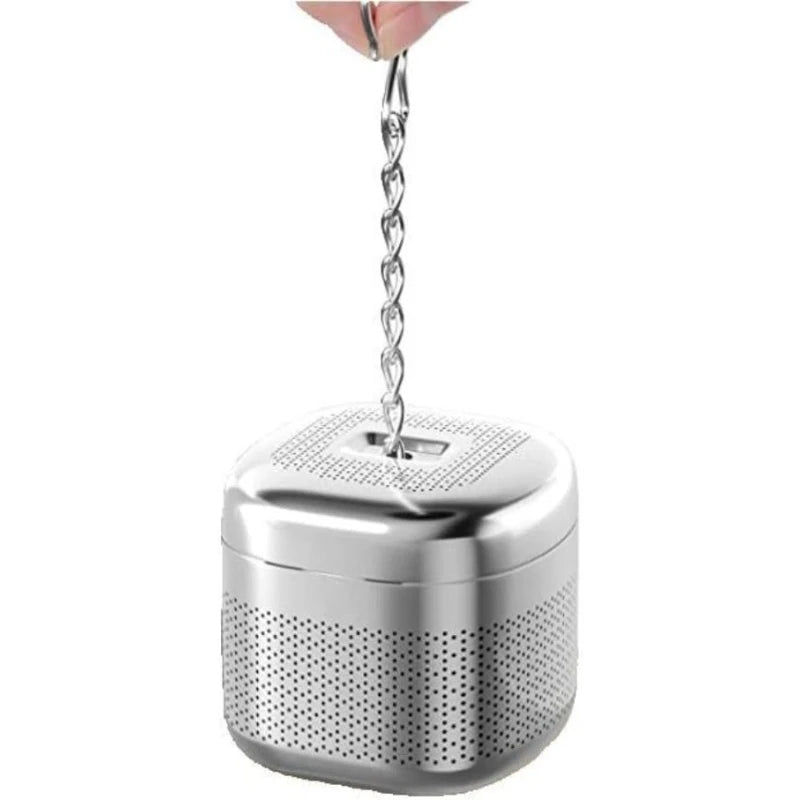 Extra Fine Mesh Tea Strainer with Extended Chain Hook Tea Strainer SPOT