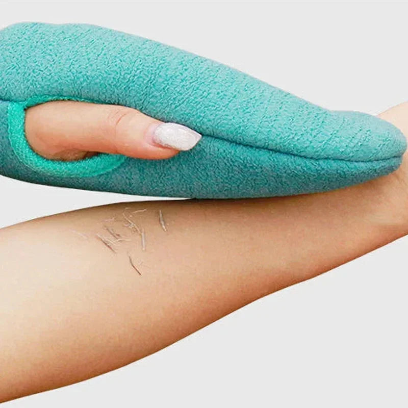 Exfoliating Bath Scrub Mitt Gloves – Body Massage & Cleansing Exfoliating Scrub Mitt SPOT