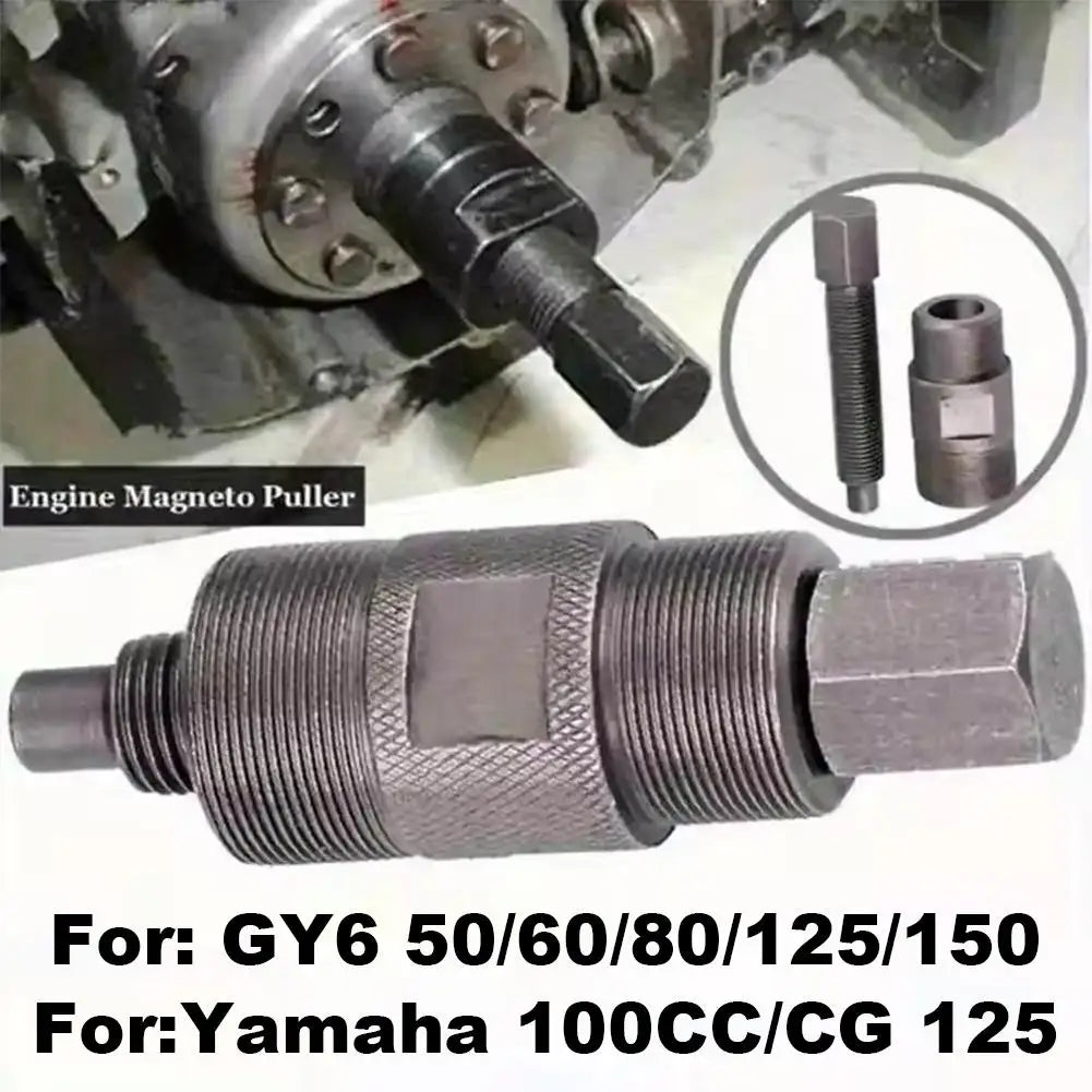 Motorcycle Magneto Flywheel Puller – Double-Head Rotor Removal Tool Flywheel Puller Tool SPOT