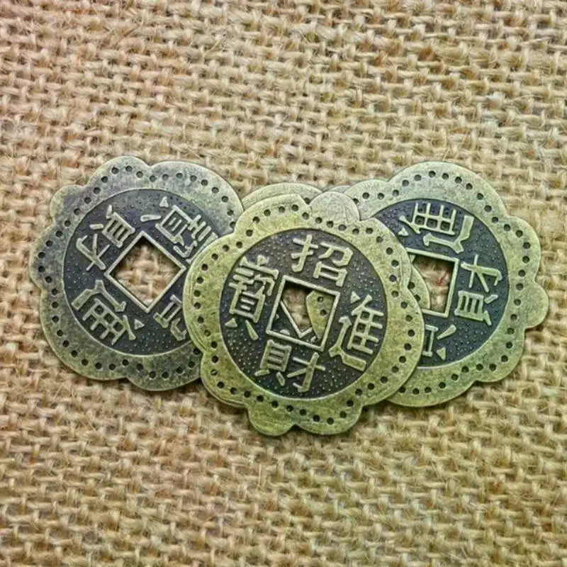 Plum Blossom Feng Shui Coins – Lucky Wealth Charms 5/10/20pc Feng Shui Charm Coins SPOT