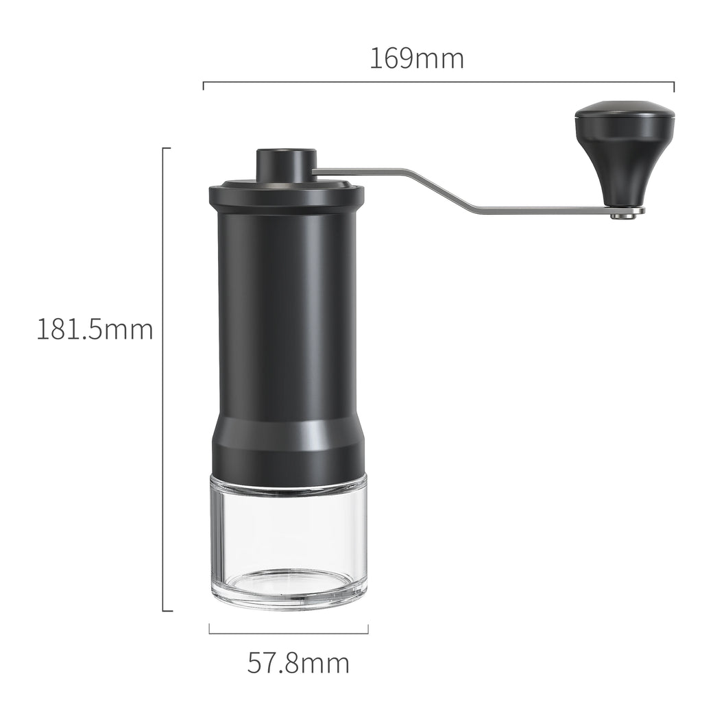 Manual Burr Coffee Grinder – Portable Stainless Steel Hand Grinder Manual Coffee Grinder SPOT
