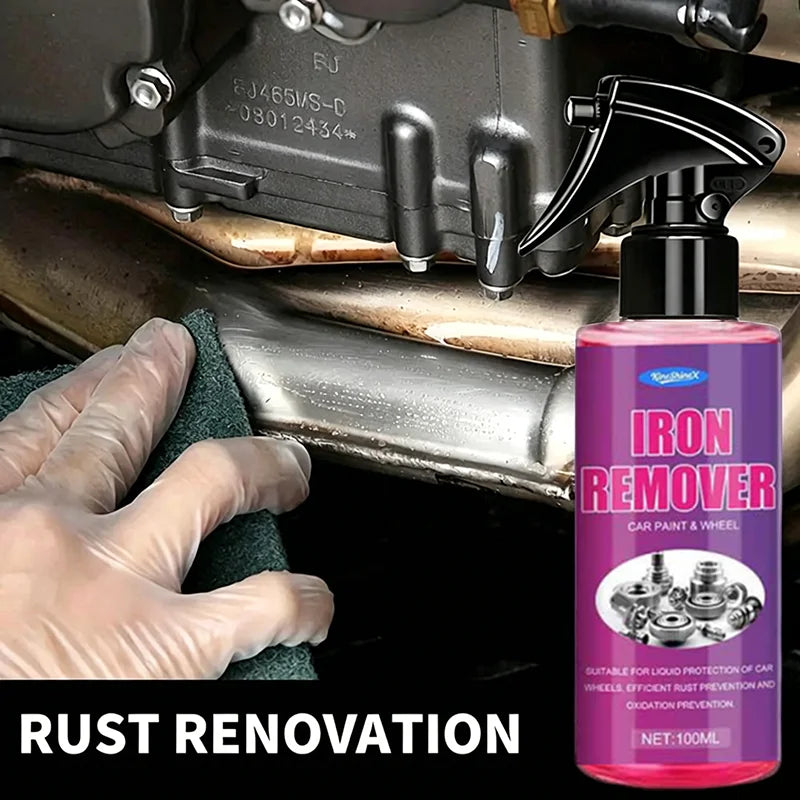 Car Rust Remover Spray – Wheel Hub & Metal Derusting 100ml Rust Remover Spray SPOT 100ml