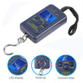 Portable Hanging Scale 50kg LCD + Tape Measure | Travel & Fishing Hanging Luggage Scale SPOT 40kg