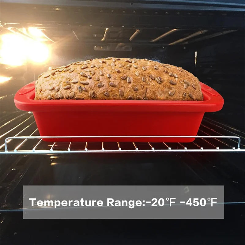 Silicone Loaf & Brownie Baking Pans – Bread, Cake & Cheesecake Silicone Baking Pan SPOT