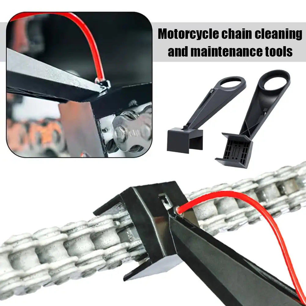 Motorcycle Chain Lube Applicator & Anti-Splash Cleaner Tool Chain Lube Applicator SPOT