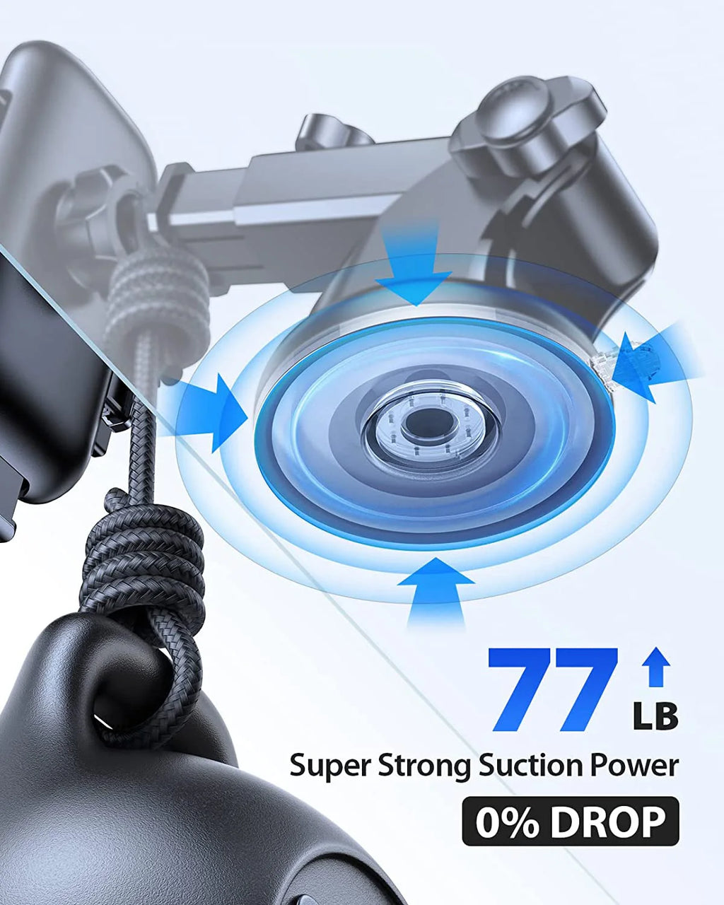 17mm Ball Head Suction Cup Car Phone Mount – Dashboard & Windshield Car Phone Mount SPOT