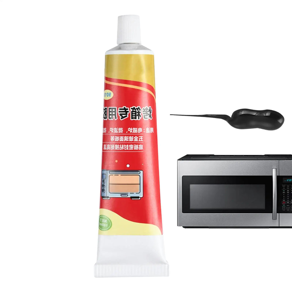 High-Temp Oven Panel Sealant 100ml – Leak-Proof Fast Drying Glue Appliance Repair Sealant SPOT