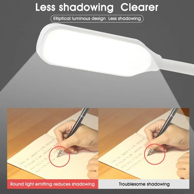 USB Rechargeable Clip LED Reading Light – 9 Modes, 30Hr Clip Reading Lamp SPOT