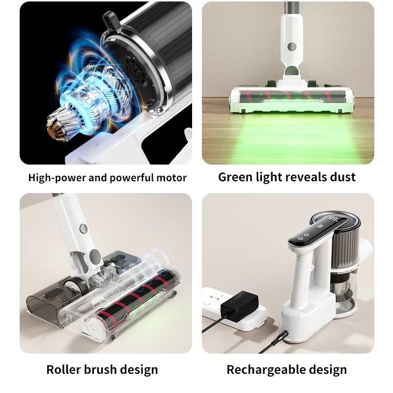 Cordless Handheld Vacuum 15KPa – Wireless, Low Noise | SPOT Handheld Vacuum Cleaner SPOT