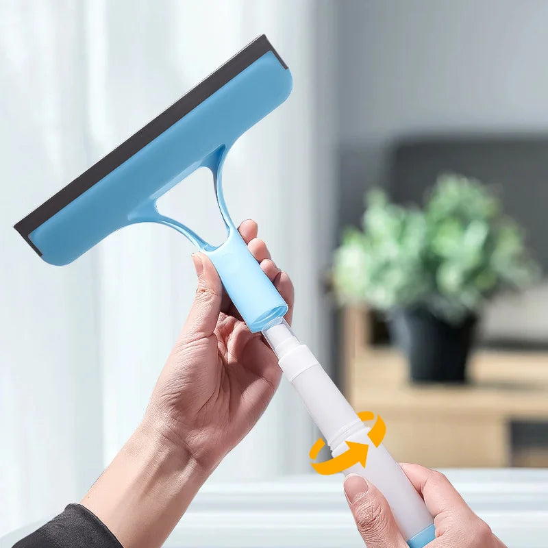 3-in-1 Glass Wiper Scraper with Spray Bottle | Window Cleaner Glass Wiper Scraper SPOT