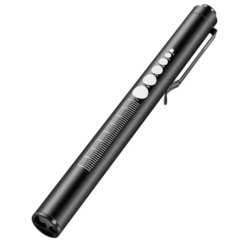 USB Rechargeable LED Penlight – 160 Lumen Pocket Clip Torch LED Penlight Flashlight SPOT
