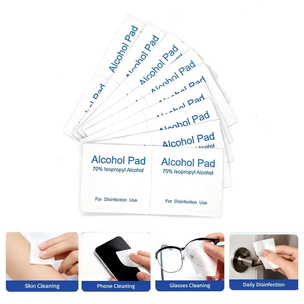 500/1000-Pack 70% Isopropyl Alcohol Prep Pads – Individually Wrapped Alcohol Prep Pads SPOT