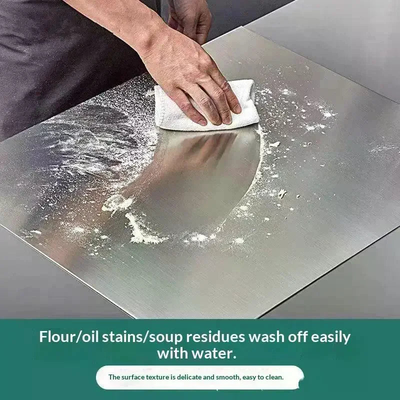 Stainless Steel Cutting Board – Rust-Proof Dough Kneading Mat Stainless Steel Cutting Board SPOT