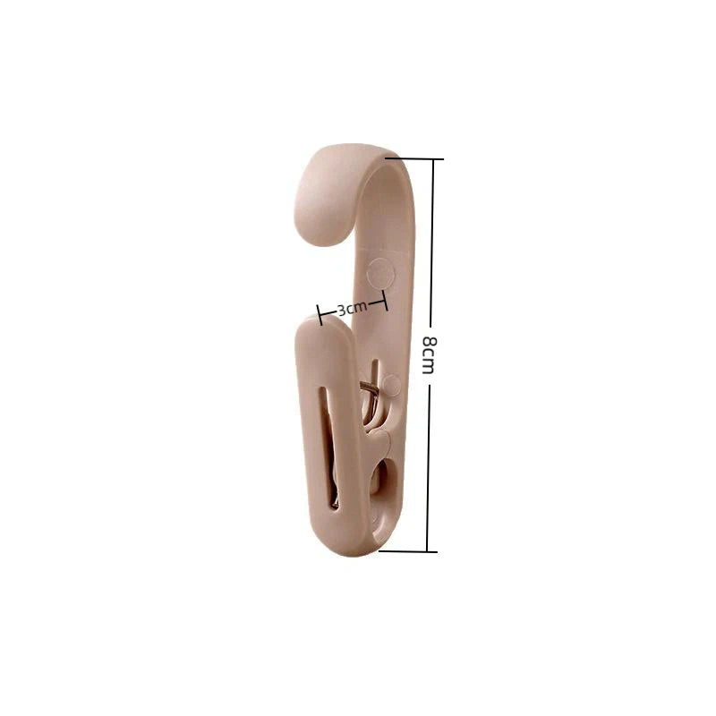 10-Pack 2-in-1 Hook Clips – Bathroom & Kitchen Organizer Hook Clips Organizer SPOT