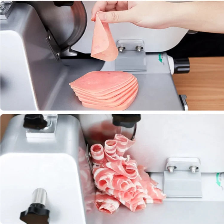 DUTRIEUX 220MM Commercial Frozen Meat Slicer – Stainless Steel Commercial Meat Slicer SPOT