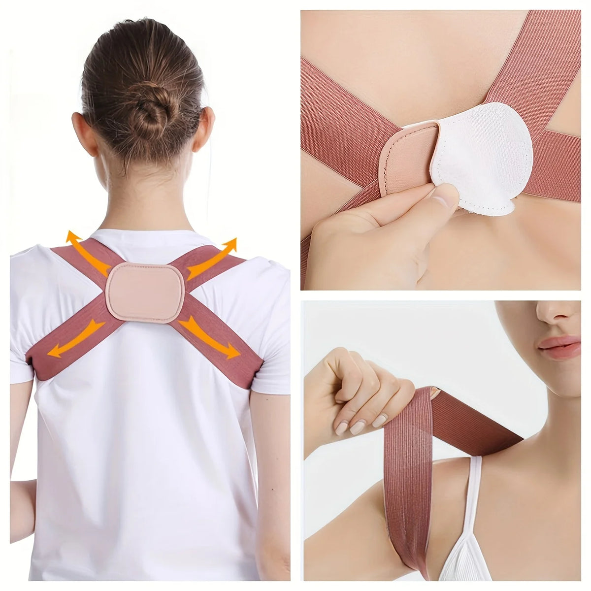 Invisible Back Posture Corrector Brace – Adjustable Support Belt Back Posture Corrector SPOT