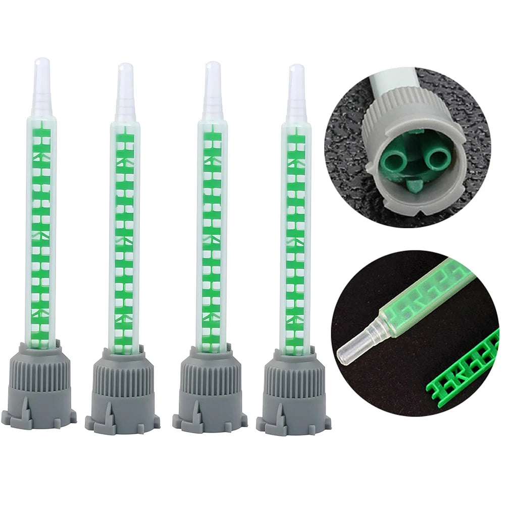 50-Pack 1:1 Epoxy Mixing Nozzles for 50ml AB Glue Cartridges Epoxy Mixing Nozzles SPOT