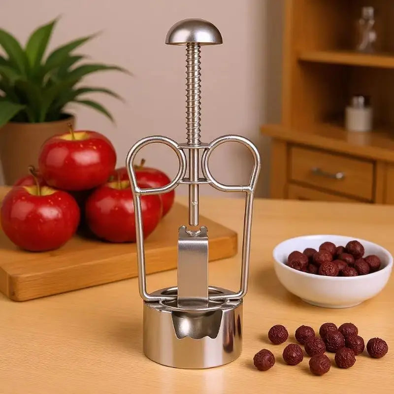 304 Stainless Steel Date Pitter & Fruit Core Remover Tool Fruit Pitter Tool SPOT Default Title