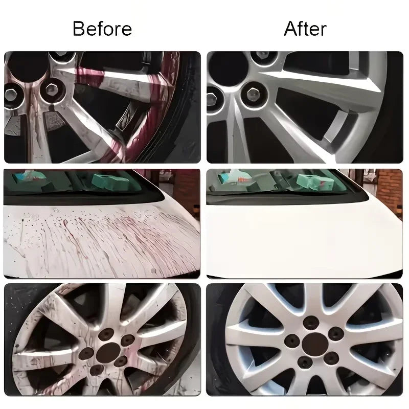 100ml Car Rust Remover Spray – Chrome & Metal Wheel Cleaner Rust Remover Spray SPOT