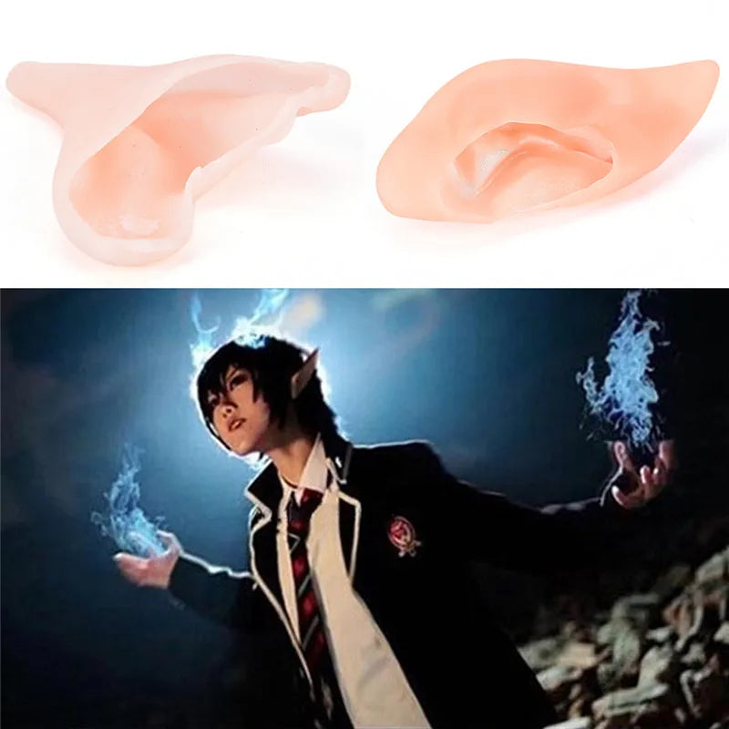 Elf Ears Cosplay – Soft Latex Fairy Pixie Ears for Costume Costume Ear Tips SPOT