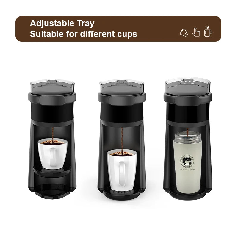 3-in-1 Capsule Coffee Maker – K-Cup & Espresso Machine 1L Capsule Coffee Maker SPOT