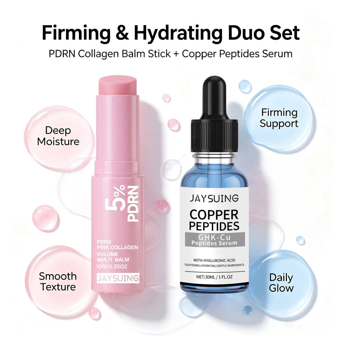 Copper Peptide Firming Serum & Collagen Balm Skin Care Set Skin Care Set SPOT