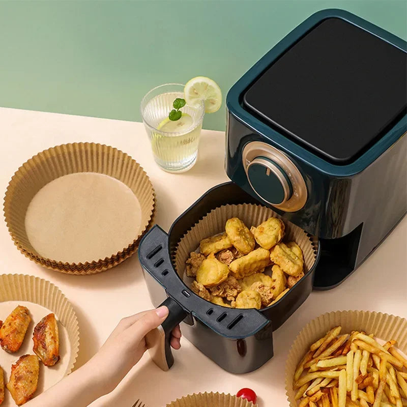 Disposable Air Fryer Liners – Non-Stick Silicone Baking Paper Air Fryer Liners SPOT