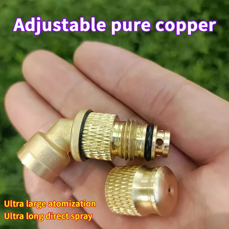 Adjustable Brass Atomizing Spray Nozzle – Garden & Agriculture Spray Nozzle SPOT