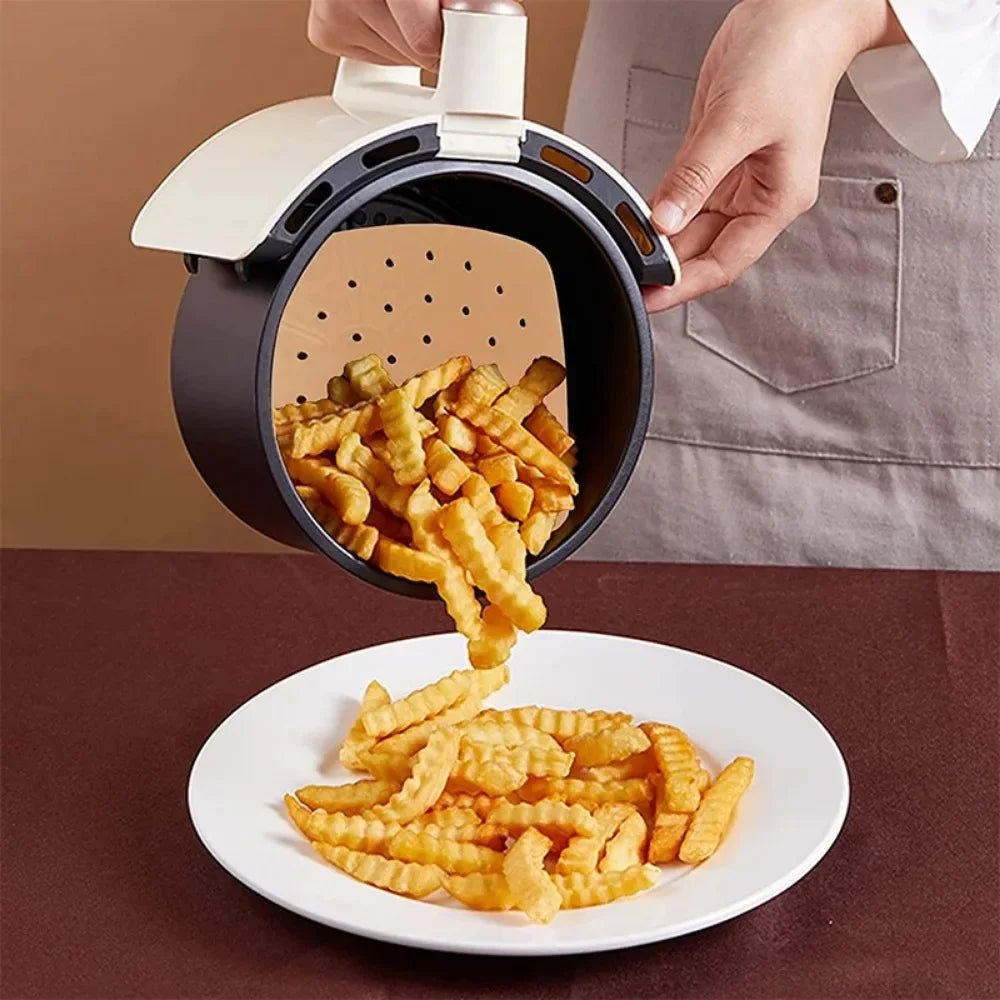 100-Pack Air Fryer Parchment Liners – 7.5, 8.5 & 9 Inch Air Fryer Liners SPOT