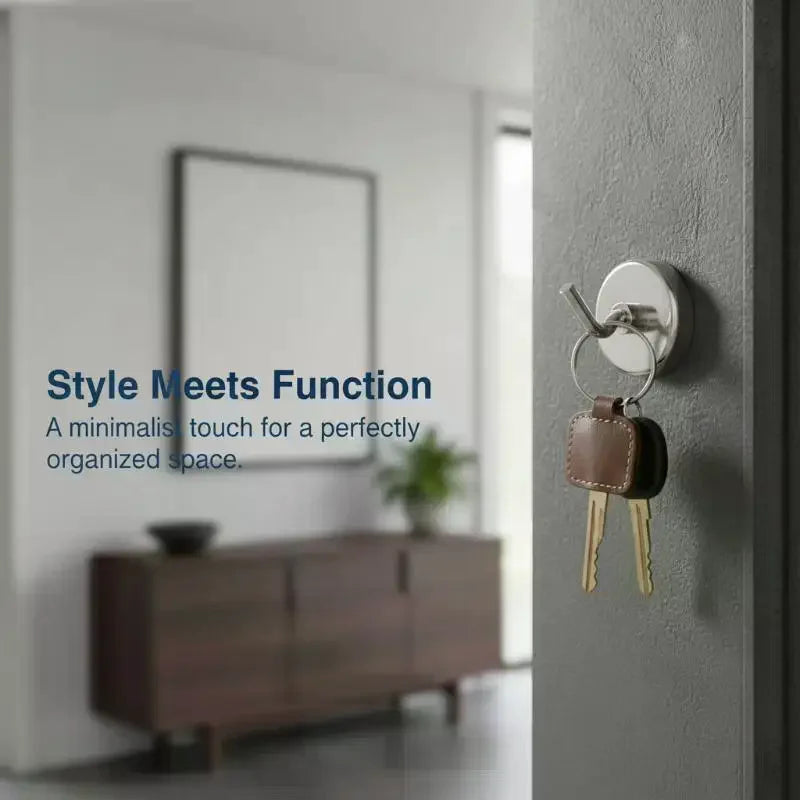 Heavy-Duty Magnetic Hooks – Electroplated, Damage-Free Magnetic Hooks SPOT