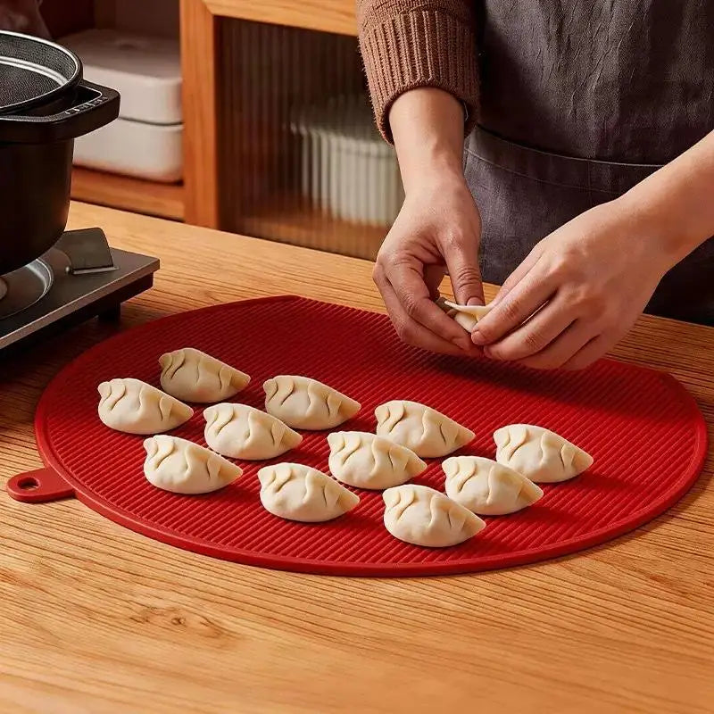 Double-Sided PP Cutting Board – D-Shape Self-Draining Chopping Block Cutting Board SPOT