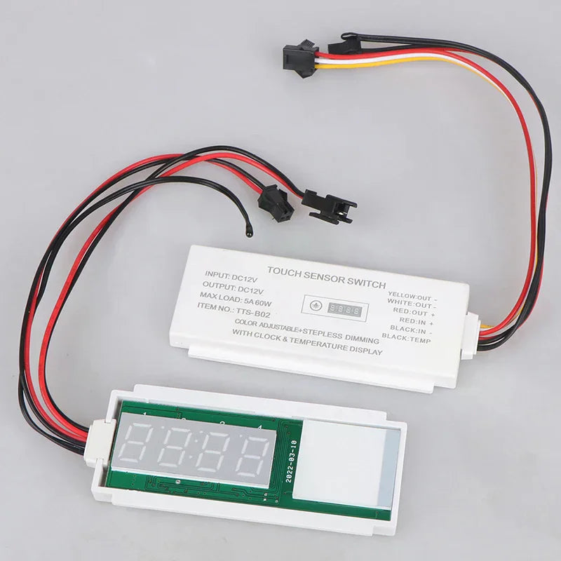 LED Mirror Touch Sensor Dimmer Switch – Isolated Light Controller LED Dimmer Switch SPOT