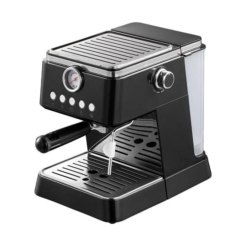DUTRIEUX Semi-Automatic Espresso Machine – Grind & Froth Espresso Machine SPOT Push-button black UK