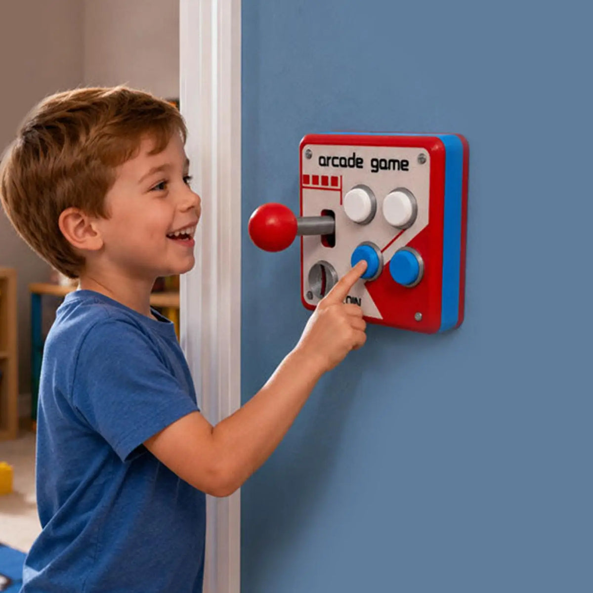 Retro Arcade Joystick Light Switch Cover – 3D Printed Wall Decor Light Switch Cover SPOT