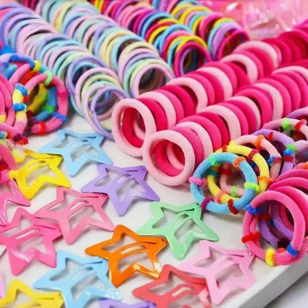 618-Piece Girls Hair Accessories Set – Butterfly Clips & Pins Girls Hair Accessories SPOT no box