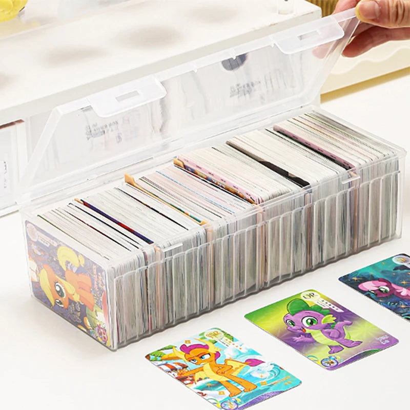 Transparent Plastic Photocard & Card Storage Box Organizer Card Storage Organizer SPOT