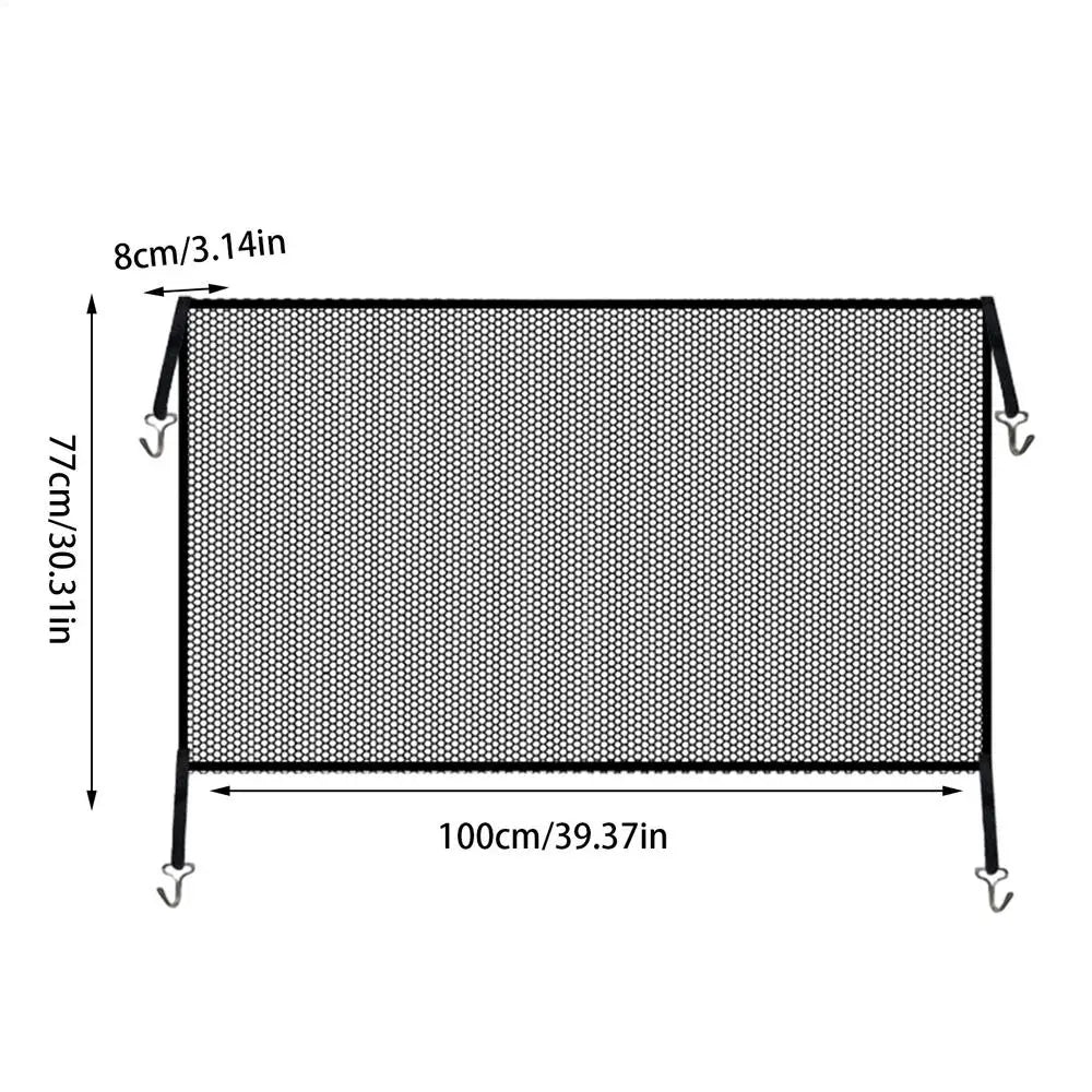 Universal Car Grill Protection Net – Foldable Front Bumper Mesh Car Grill Net SPOT a