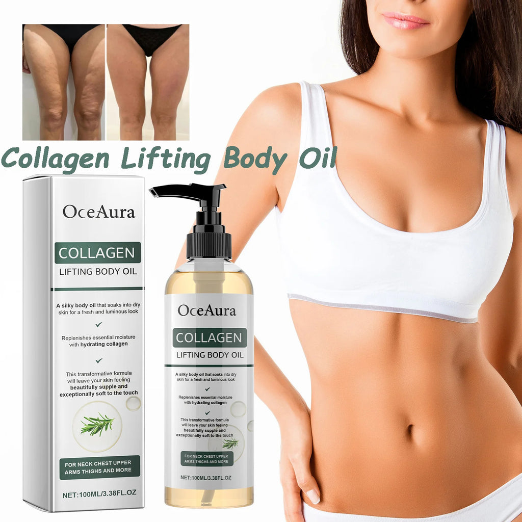 OceAura Collagen Lifting Body Oil – Firming & Hydrating Firming Body Oil SPOT