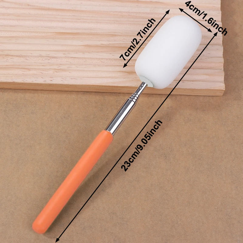 Telescopic Pottery Sponge Stick – Absorbent Ceramic Tool Pottery Craft Tool SPOT L