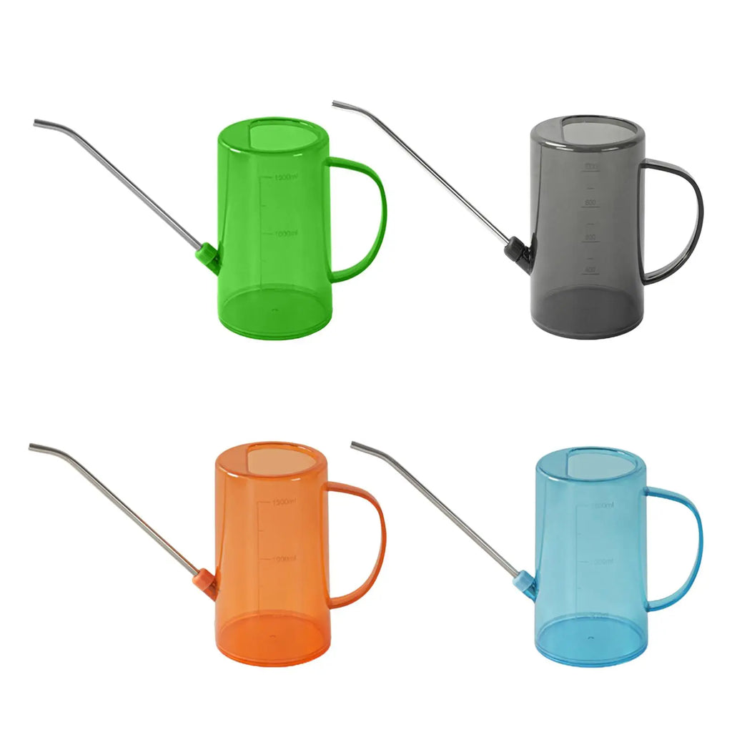 1.5L Long Spout Watering Can – Detachable Spray Head Watering Can SPOT