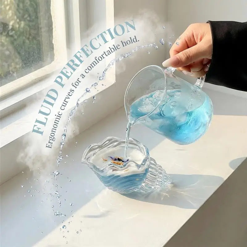 Conch Cocktail Glass – Large Capacity Creative Glassware Cocktail Glass SPOT