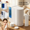 55°C Auto-Dispensing Hot Towel Dispenser – Spa & Hotel Warmer Towel Warmer Dispenser SPOT White No plug