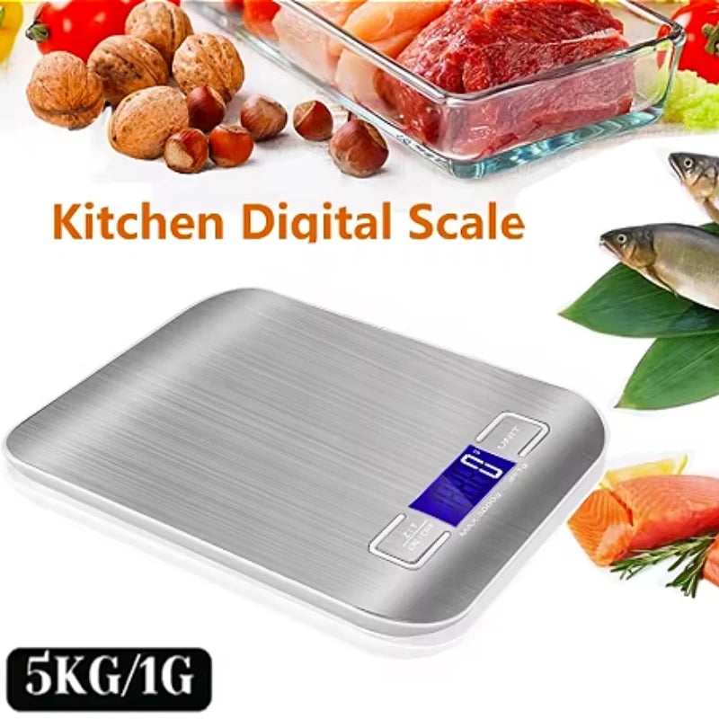 5kg Digital Kitchen Scale – Precise LED Food & Jewelry Weighing Digital Kitchen Scale SPOT
